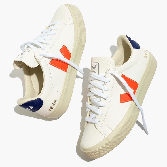 Veja Shoes | Madewell X Veja Campo Leather Sneakers 39 8 | Poshmark